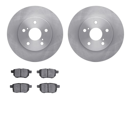 6302-76170, Rotors With 3000 Series Ceramic Brake Pads